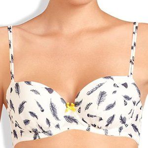 NWT Elle Macpherson Feather Contour Bra